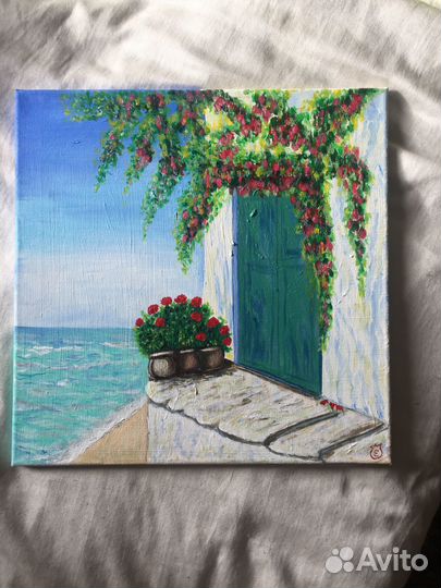 Картина «Отдых в Средиземноморье»