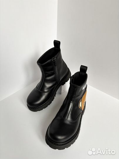 Кожаные ботинки Moschino, 30