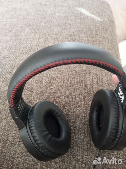 Наушники с микрофоном игровые для компьютера