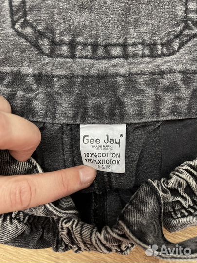 Джинсовый комбинезон 116