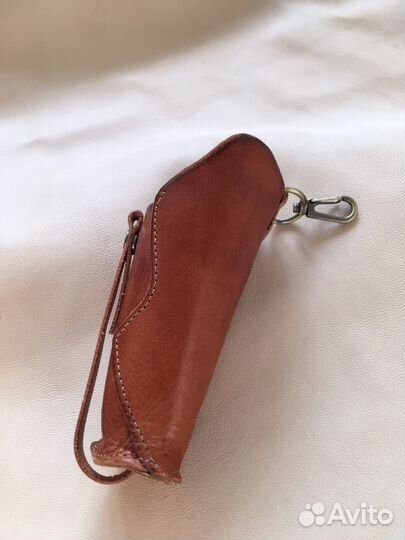 Ключница натуральная кожа. Ручная работа