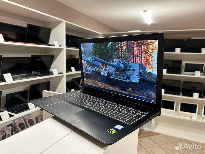 Игровой ноутбук HP GTX1050/i5/16gb/SSD/Full-HD