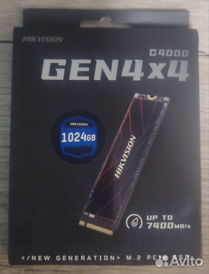 Ssd m2 Hikvision 1tb 7450 мб/с