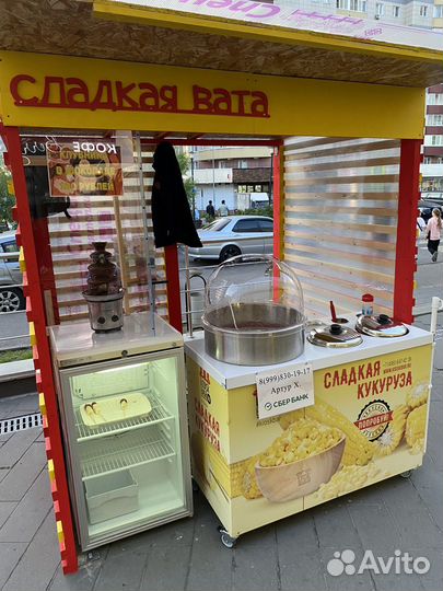 Аренда аппарата для сахарной ваты сладкая кукуруза