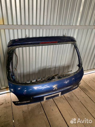 Крышка багажника Пежо 206 хэтчбек Peugeot 206