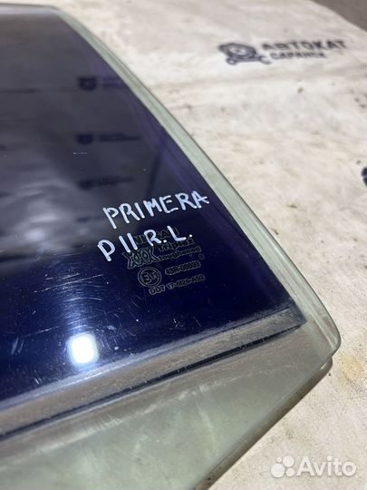 Стекло заднее левое Nissan Primera P11