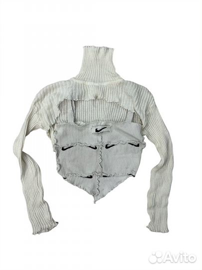 Водолазка укороченная