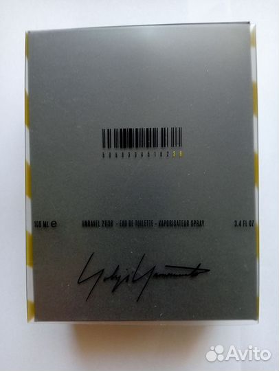 Туалетная вода Yohji Yamamoto