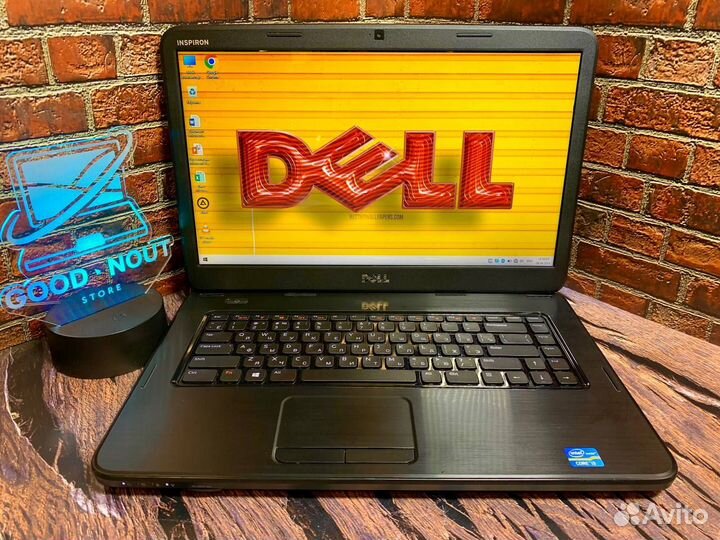 Мощный ноутбук Dell Core i3 для игр и работы