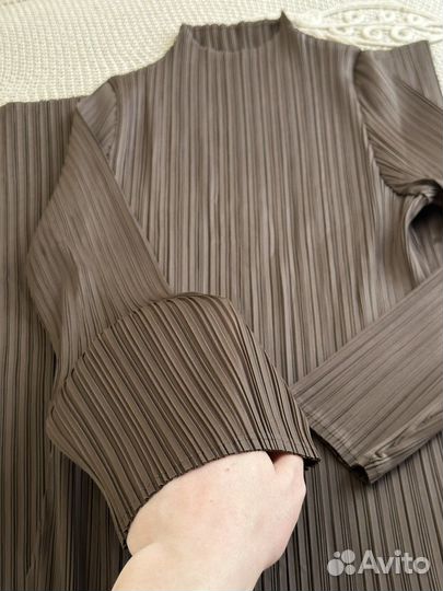 Платье плиссе