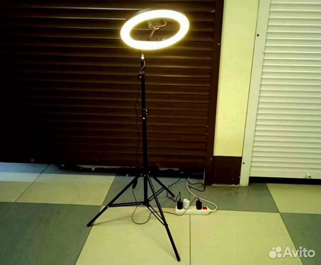 Кольцевая Лампа 30 см Со Штативом