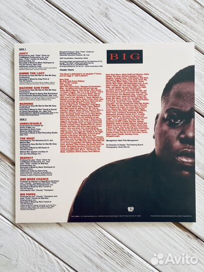Винил Dr. Dre Notorious Big и др