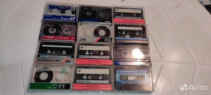 Аудиокассеты tdk,sony,basf и др