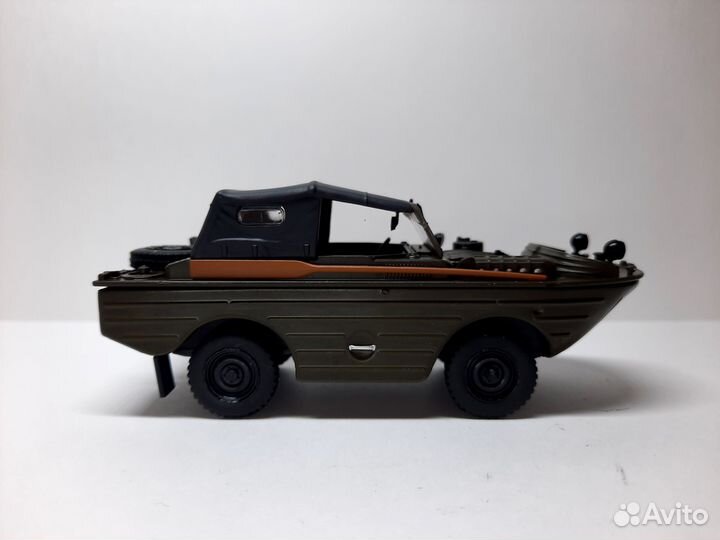 Модель Газ-46 Амфибия Коллекционная машинка