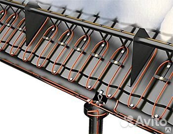 Греющий кабель на кровлю 24Вт/м Южная Корея
