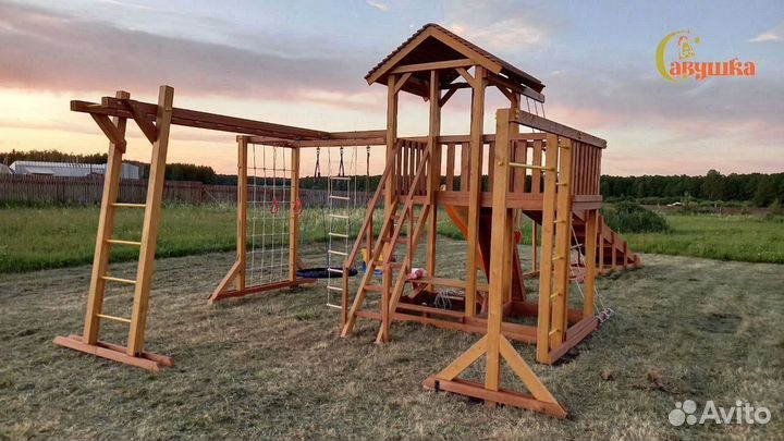 Спортивный комплекс для детей Савушка 4 Сезона 7