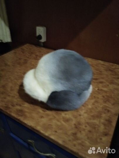 Шапка зимняя норковая женская