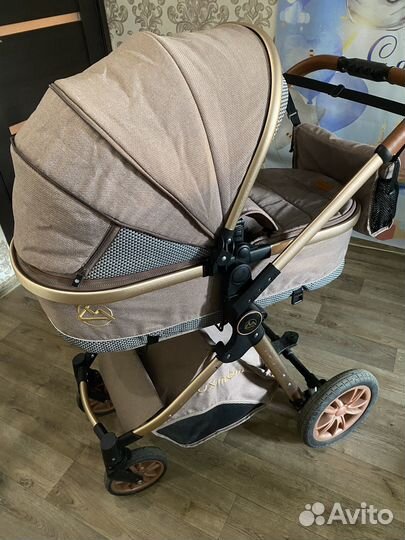 Коляска 2 в 1 luxmom v9