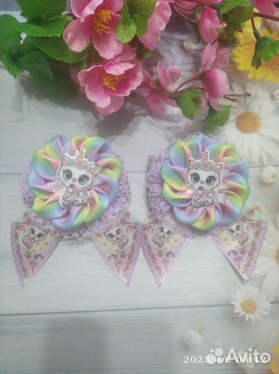 Резинки для волос ручной работы