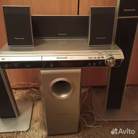 Домашний кинотеатр panasonic SA-HT540 с микрофоном