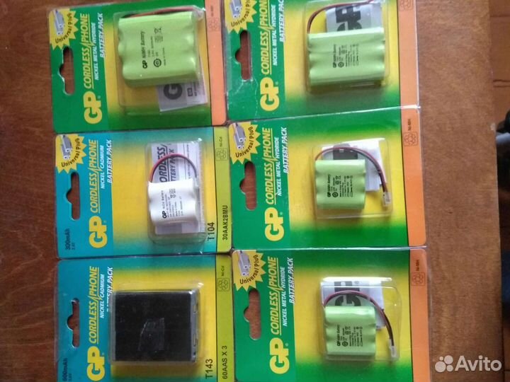 Аккумуляторы gp для радиотелефонов