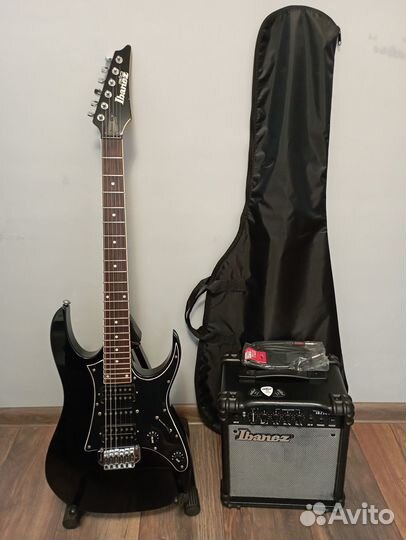 Электрогитара Ibanez GRG150+комбик Ibanez IBZ10G