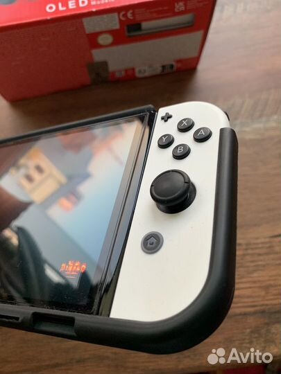 Nintendo switch oled 64гб с играми + подарки