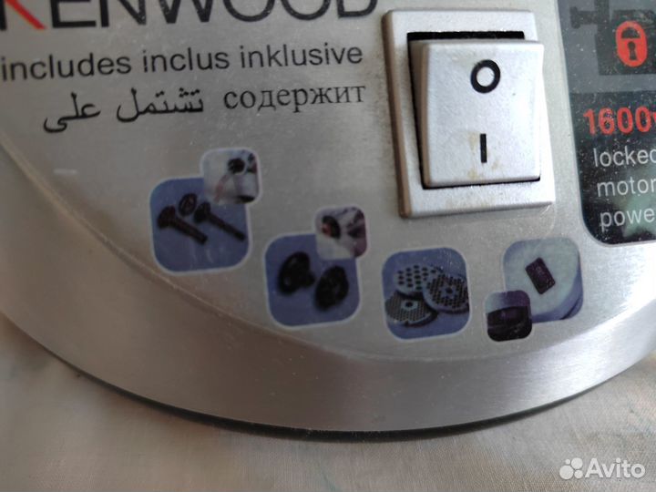 Электрическая мясорубка kenwood PRO1600