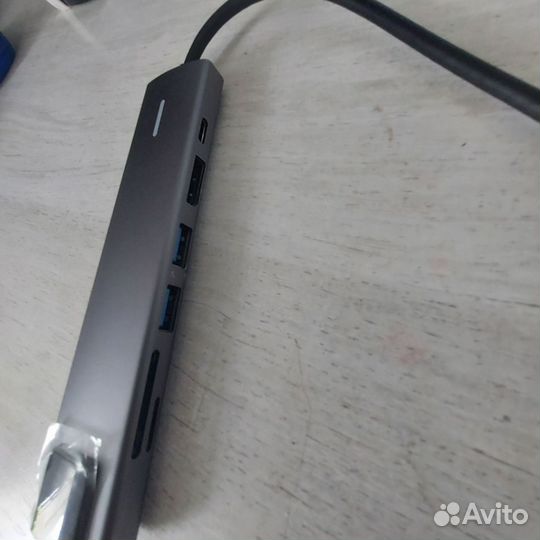 USB-C to display port multifunction adapter