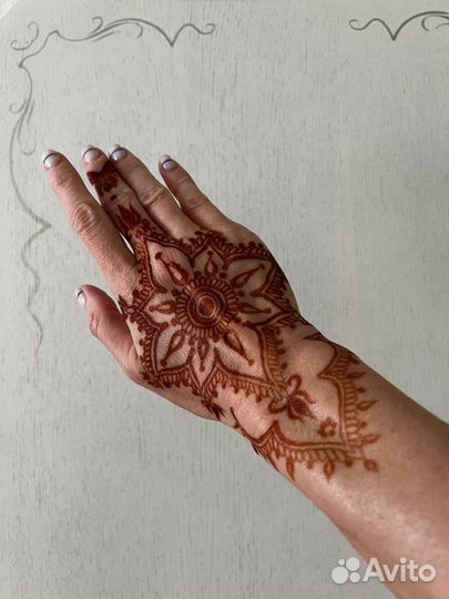 Мехенди временное тату