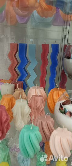 Ароматические свечи ручной работы