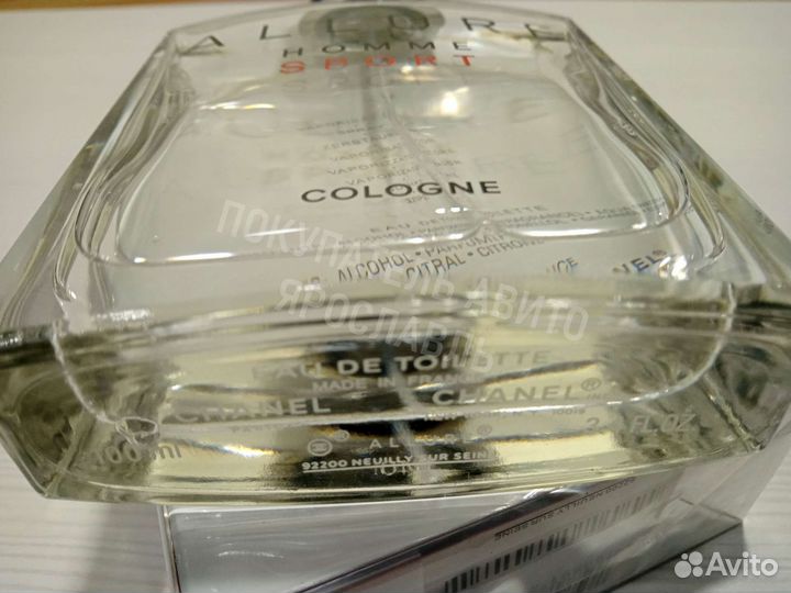 Chanel allure homme sport cologne 100 мл