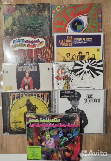 Garage, Acid, Psychedelic, Prog Rock - 9 CD