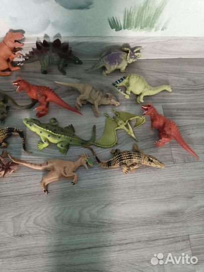Коллекция динозавров (тянучки-антистресс)