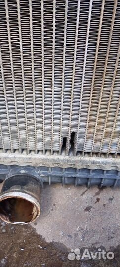 Радиатор евро маз