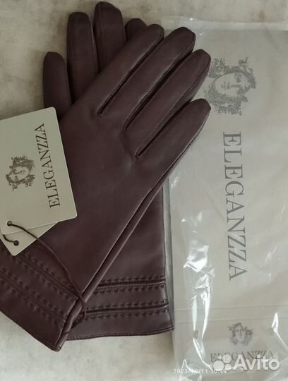 Перчатки женские Eleganzza новые