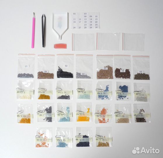 Набор для алмазной мозаики со стразами