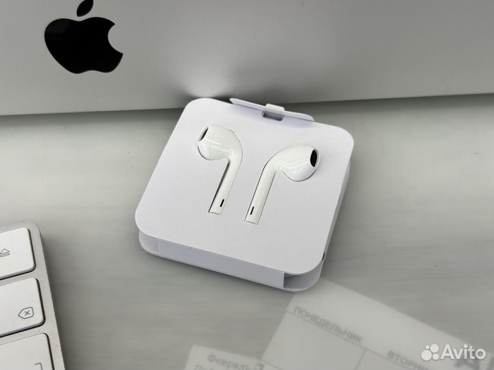 Наушники apple earpods lightning (без коробки)