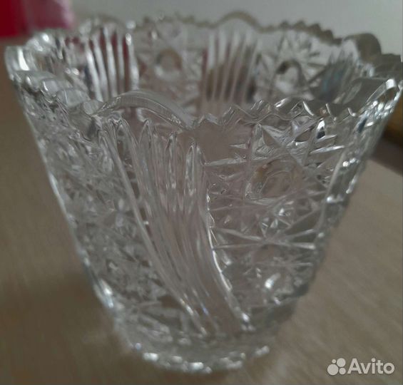 Хрустальная конфетница СССР