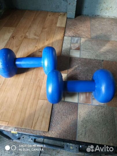 Гантели детские