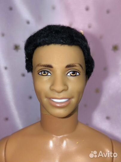 Кен на молде Steven афро