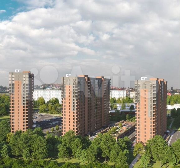 2-к. квартира, 73,1 м², 15/19 эт.