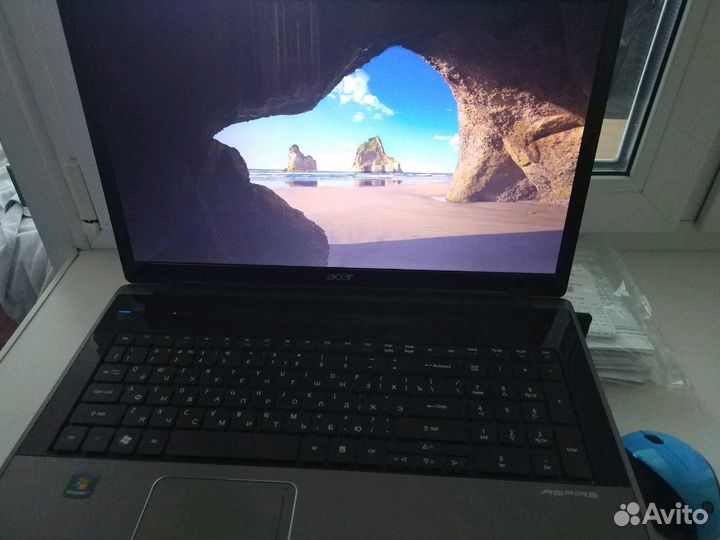 Мощный ноутбук на i7 - Acer Aspire 7745g. 17 дюймо