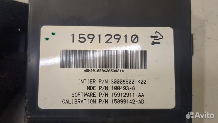 Блок управления дверьми Cadillac Escalade 3, 2007