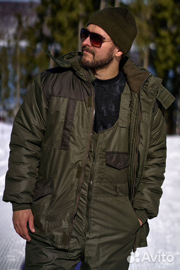 Костюм мужской зимний для охоты и рыбалки