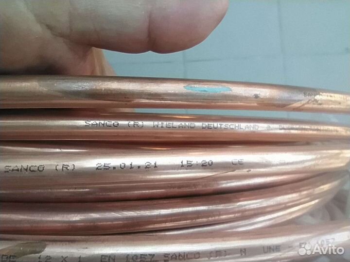 Труба медная 12 /1мм