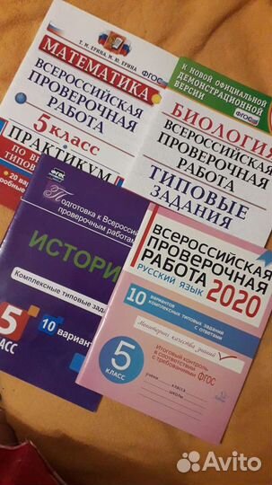 Рабочие тетради к впр 5 класс