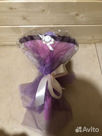 Букет из игрушек мишки