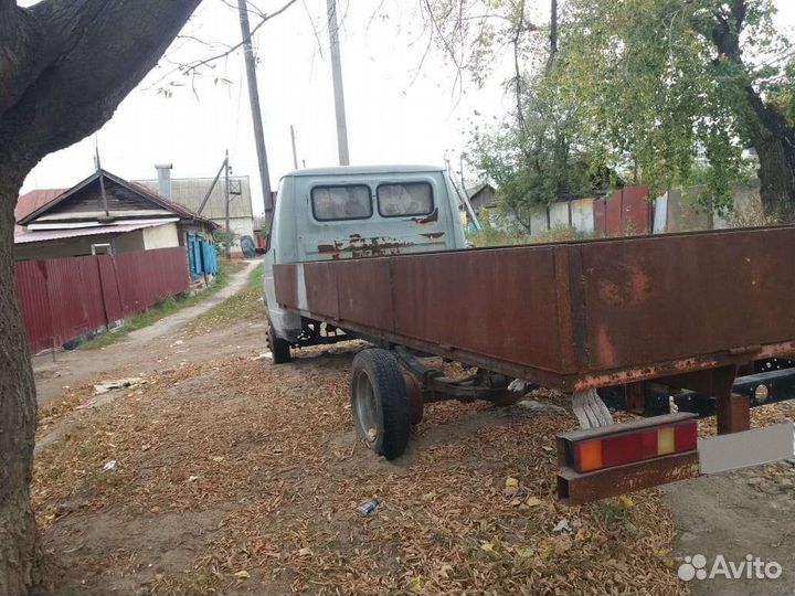 ГАЗ ГАЗель 3302 2.4 МТ, 1998, 10 000 км