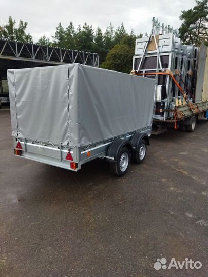 2х осн. 2,7х1, 5 м тент 0,8 м без колес